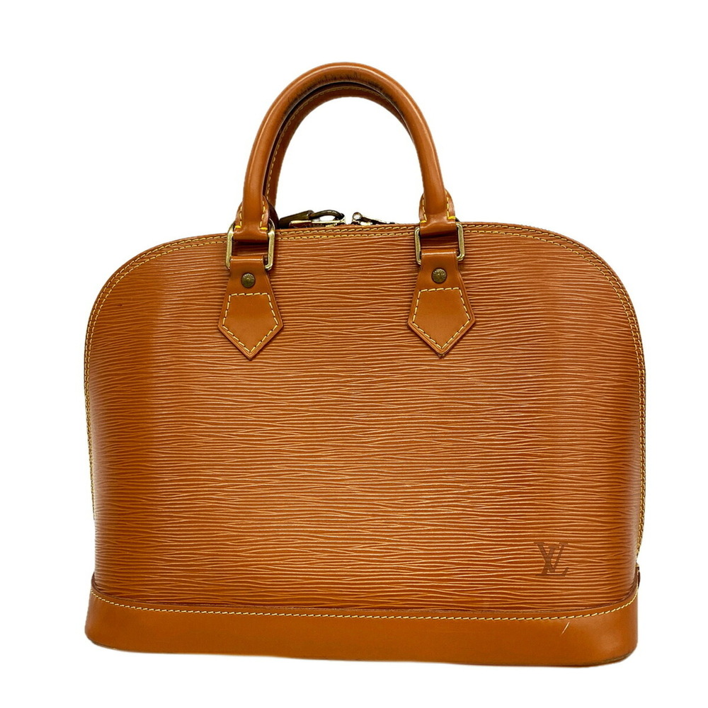 Louis Vuitton Alma Epi Handbag M54148 Zipang Gold Women's P3618512